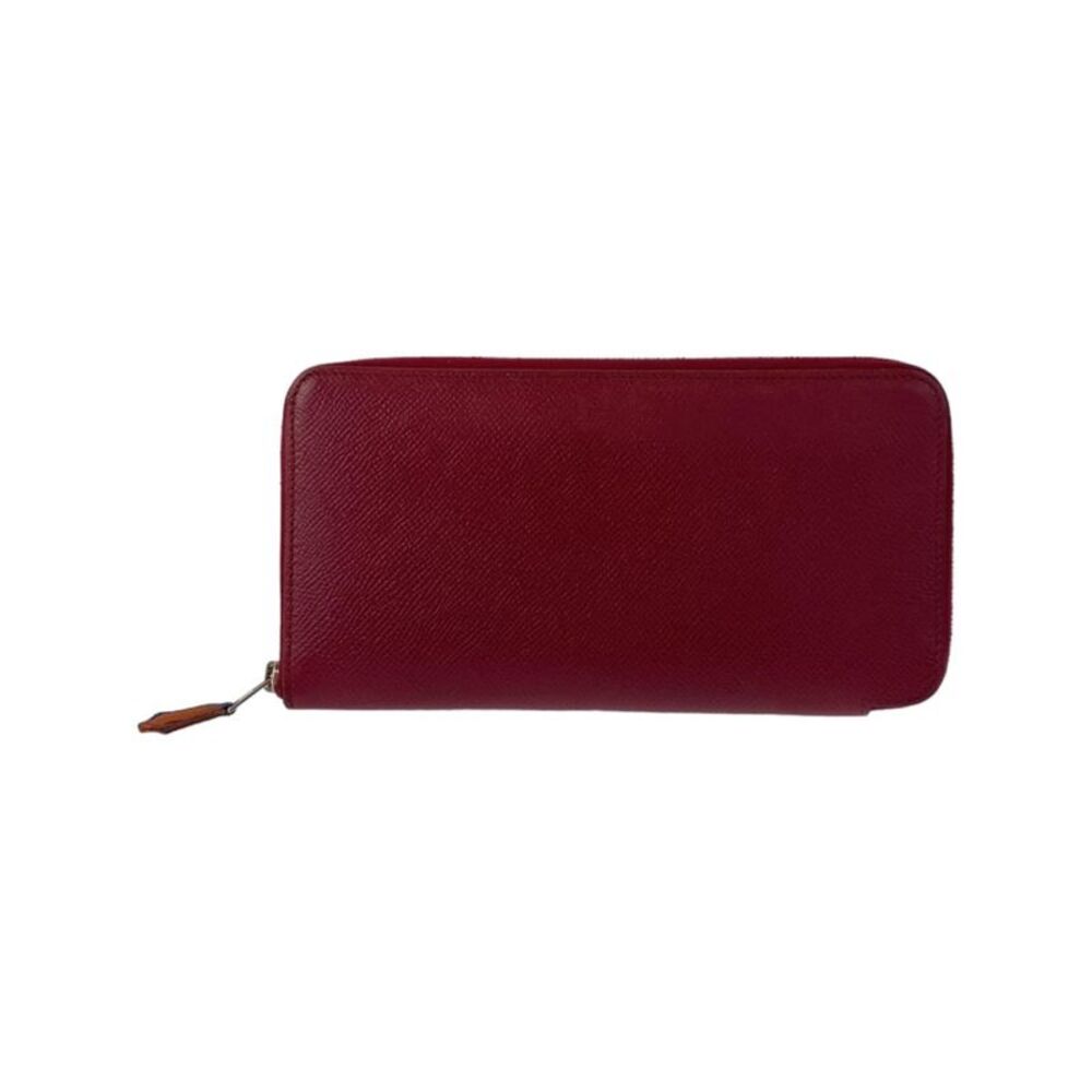 Pre Loved Louis Vuitton Hermes Bearn Wallet Rouge Vif - Picture 1 of 8